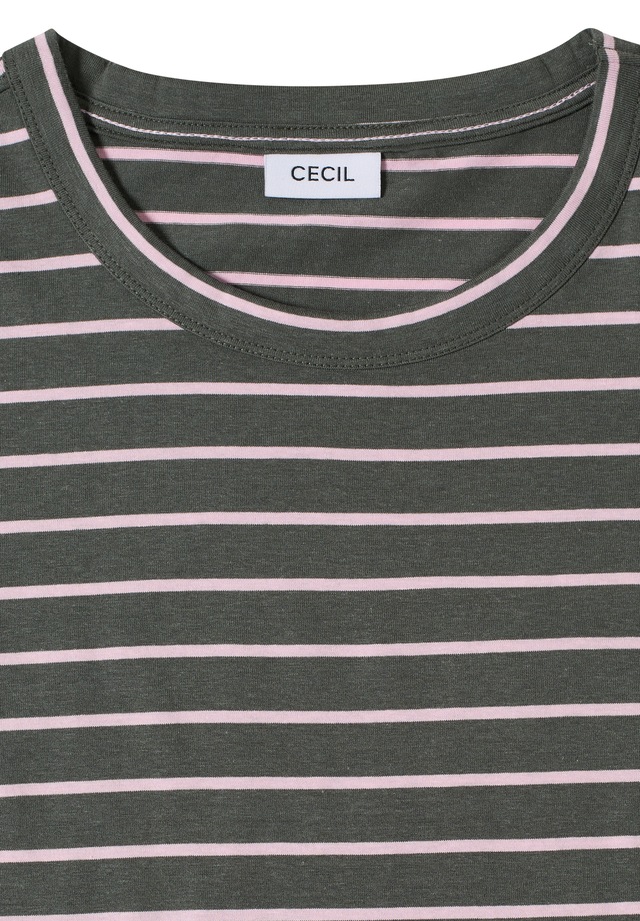 Cecil Print-Shirt im Streifendesign