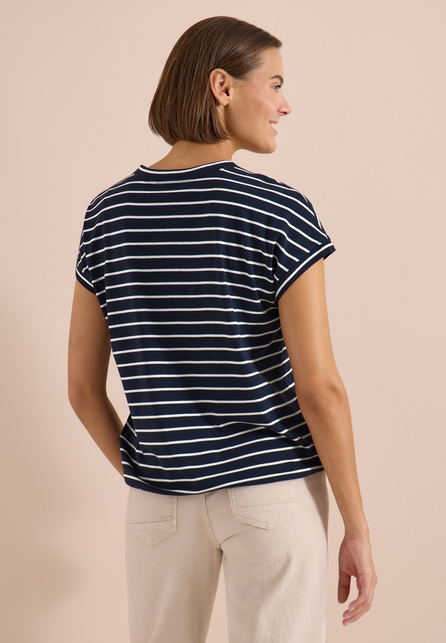 Cecil Print-Shirt im Streifendesign