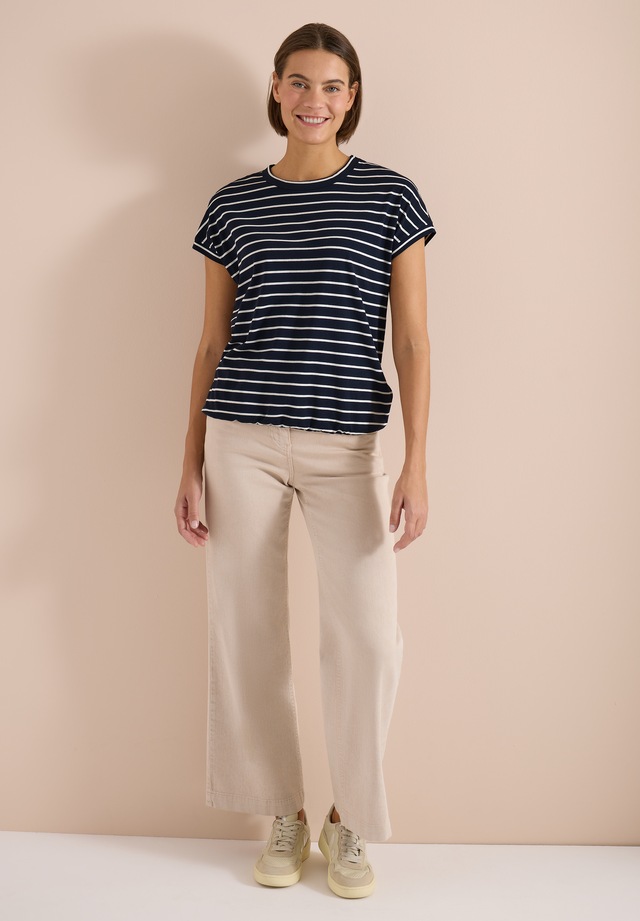 Cecil Print-Shirt im Streifendesign