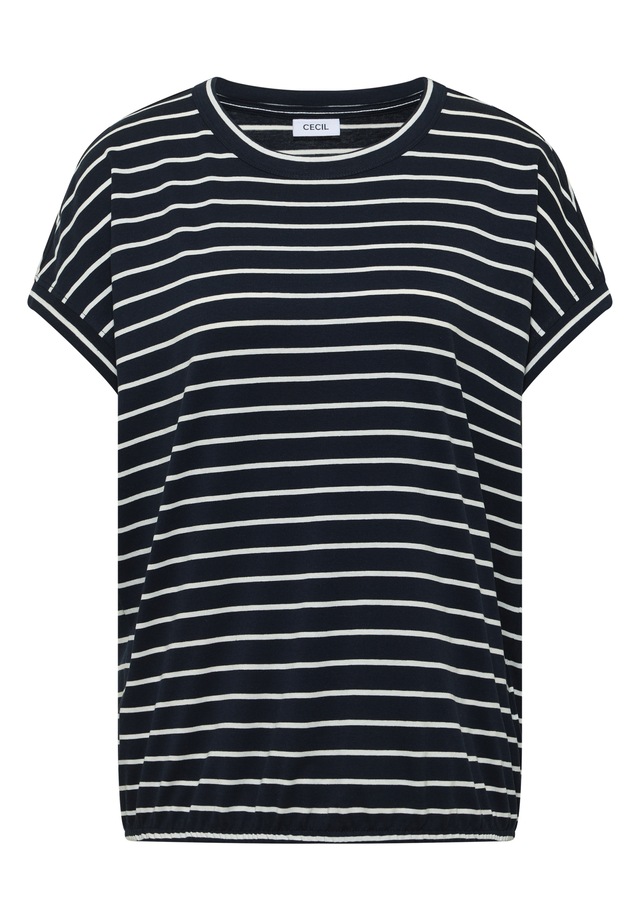 Cecil Print-Shirt im Streifendesign