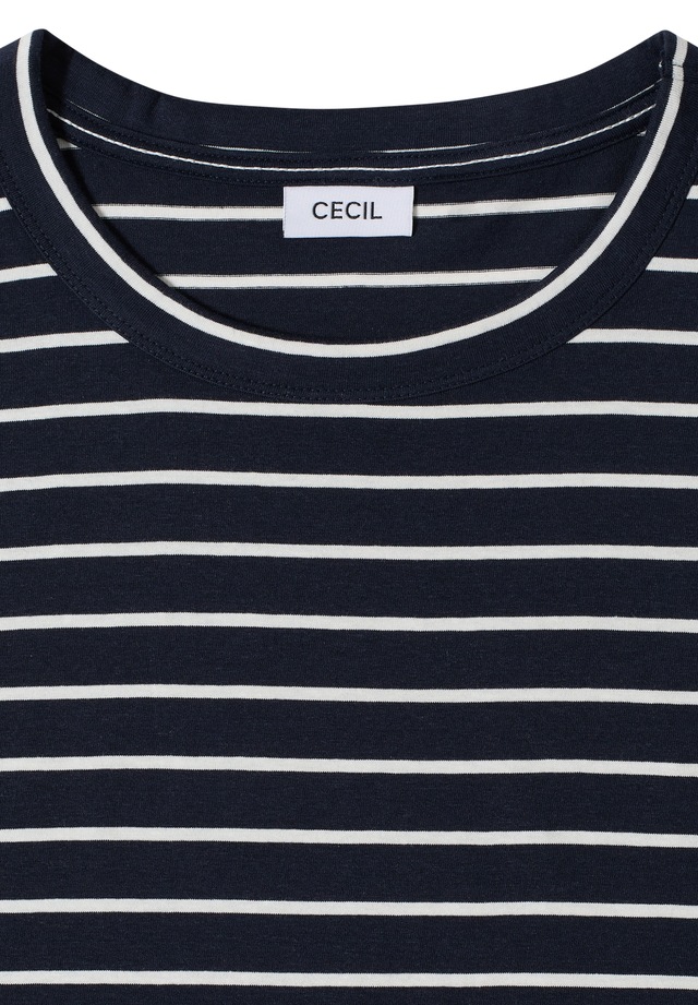 Cecil Print-Shirt im Streifendesign