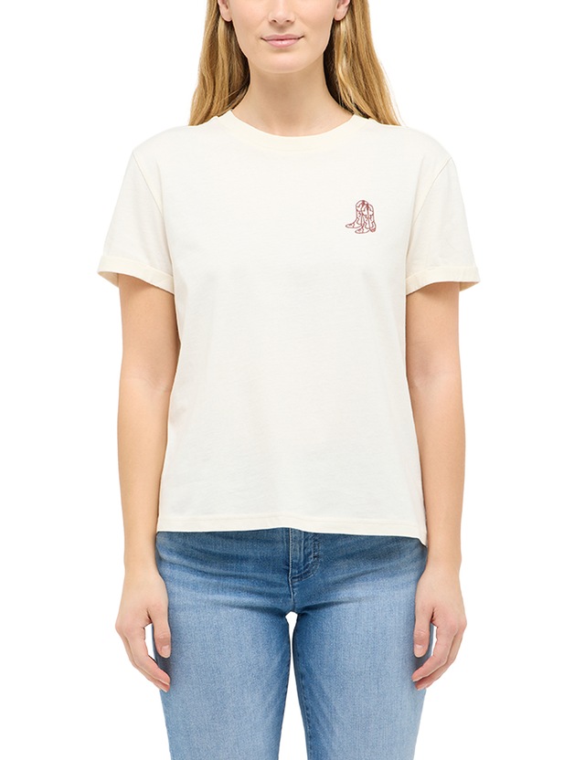 MUSTANG Kurzarmshirt »Damen Style Monroe«
