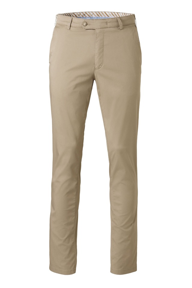 MEYER Chinos »Paris 1-5073« mit buntem Innenfutter
