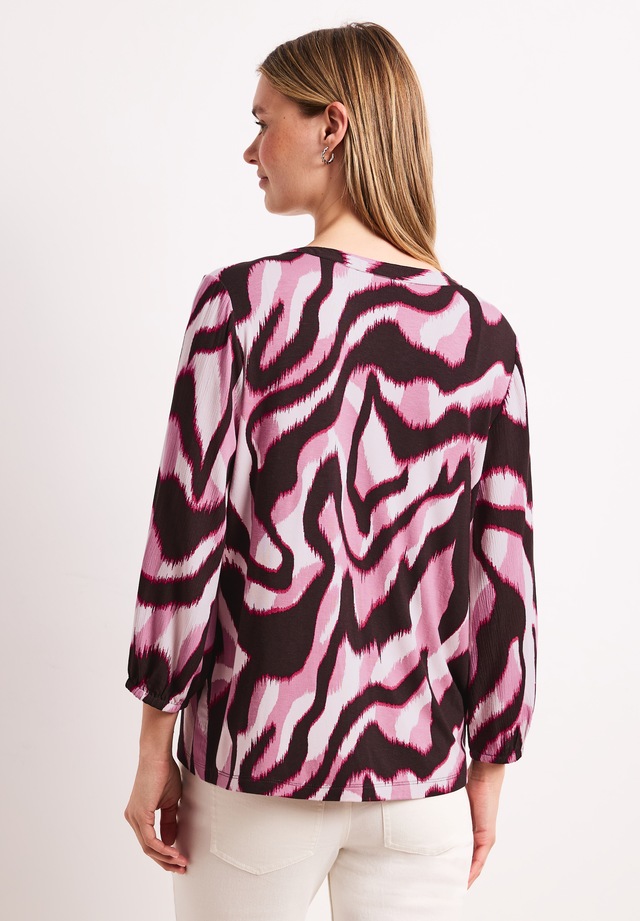STREET ONE 3/4-Arm-Shirt mit Strukturmix