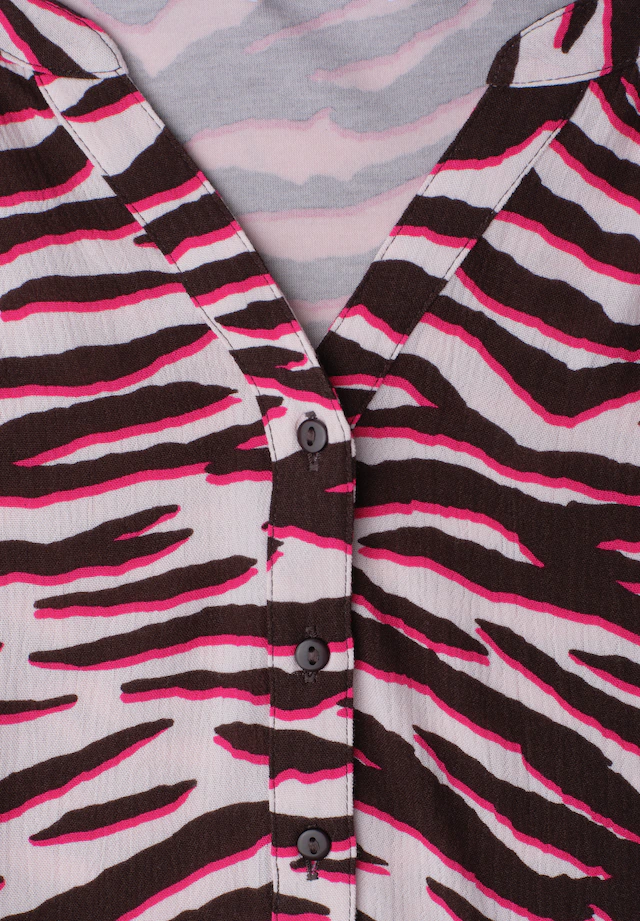STREET ONE 3/4-Arm-Shirt mit Strukturmix