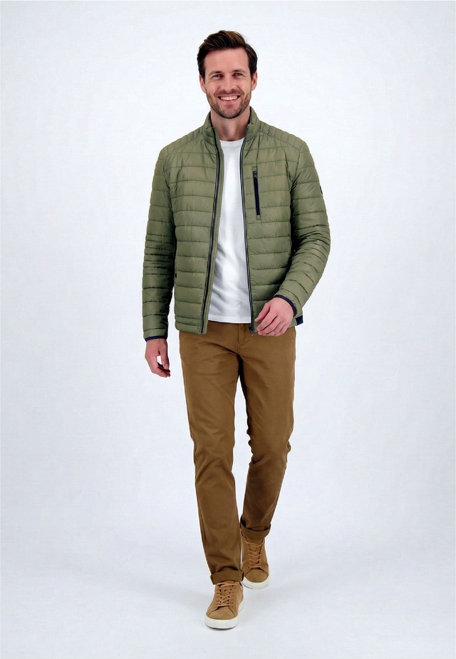 New Canadian Steppjacke 1 Stk. tlg. mit schützendem Stehkragen