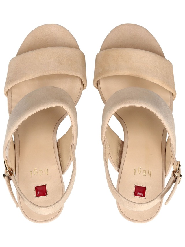 Högl High-Heel-Sandalette »Högl Sandalen Veloursleder«