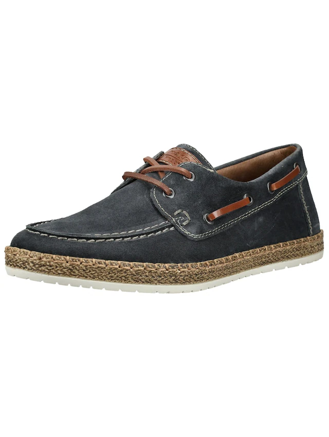Rieker Schnürschuh »Rieker Slipper Veloursleder«