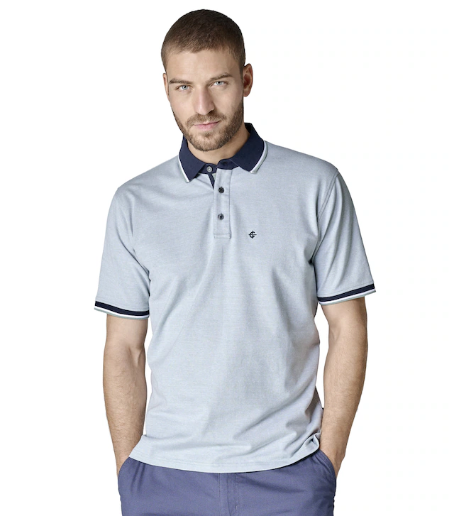 CASAMODA Poloshirt »CASAMODA Polo-Shirt uni«