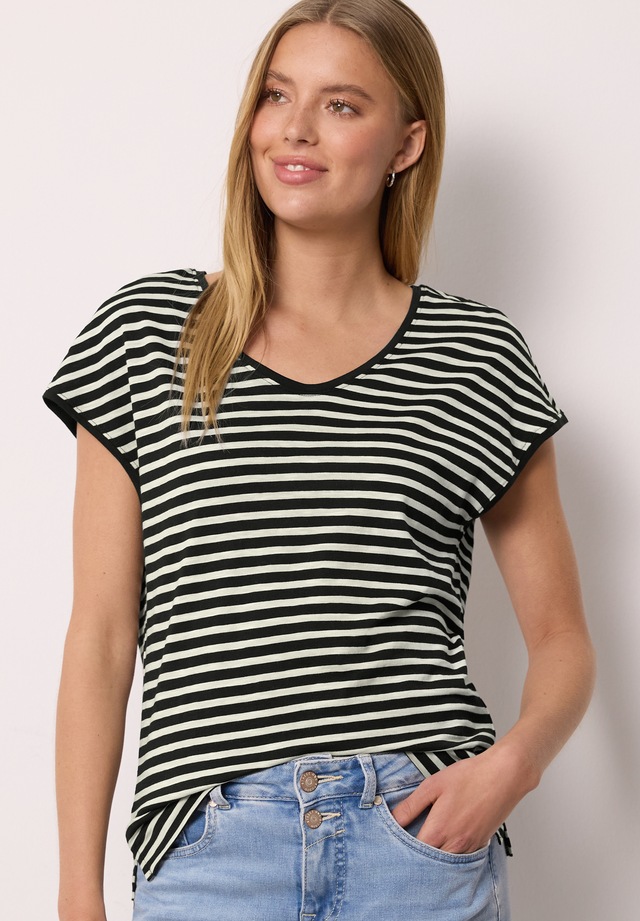 STREET ONE STUDIO Print-Shirt im soften Baumwoll-Mix
