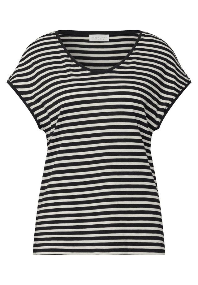 STREET ONE STUDIO Print-Shirt im soften Baumwoll-Mix