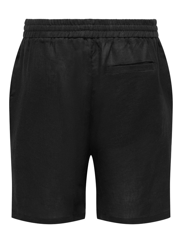 ONLY & SONS Shorts »ONSLAURENCE LINEN BLEND SHORTS NOOS« Viskosemischung, regular fit