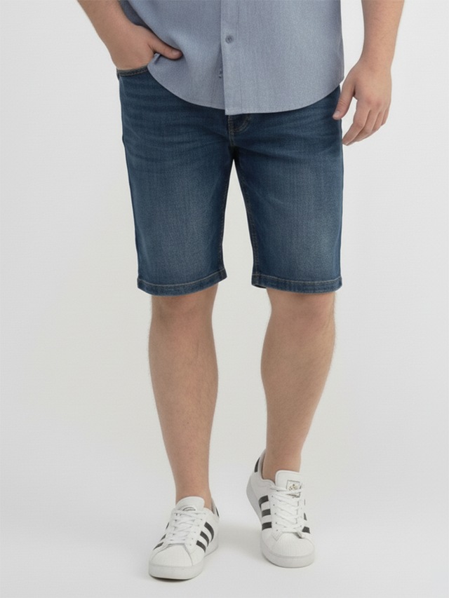 LERROS Bermudas »Denim Bermuda aus flexiblem Baumwollmix, große Größen«