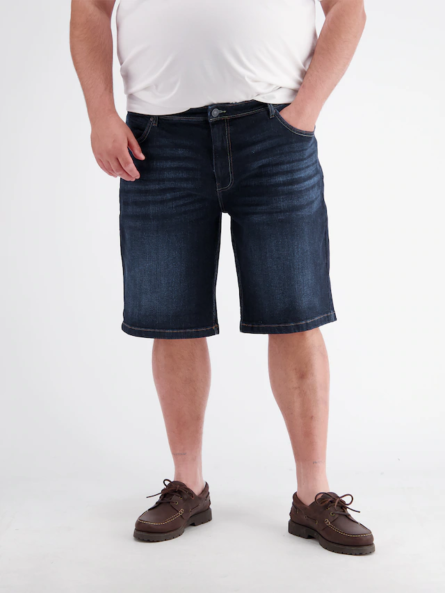 LERROS Bermudas »Denim Bermuda aus flexiblem Baumwollmix, große Größen«
