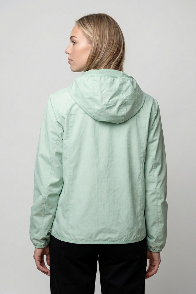 Alife & Kickin Sommerjacke »Damen SolveidAK A Übergangsjacke, Jacke« leichte Übergangsjacke mit Kapuze aus recyceltem Materialmix