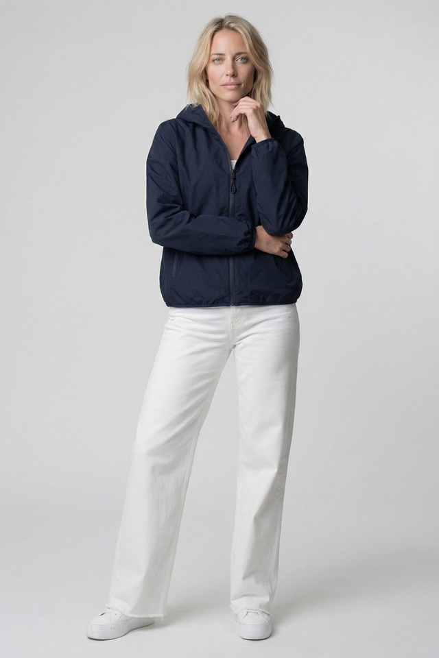 Alife & Kickin Sommerjacke »Damen SolveidAK A Übergangsjacke, Jacke« leichte Übergangsjacke mit Kapuze aus recyceltem Materialmix