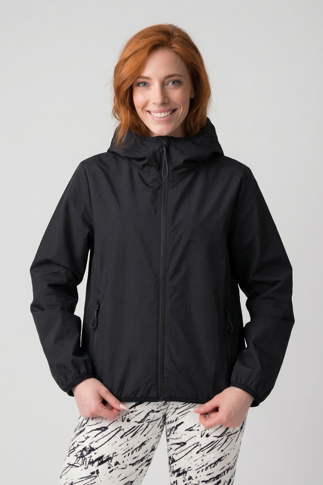Alife & Kickin Sommerjacke »Damen SolveidAK A Übergangsjacke, Jacke« leichte Übergangsjacke mit Kapuze aus recyceltem Materialmix