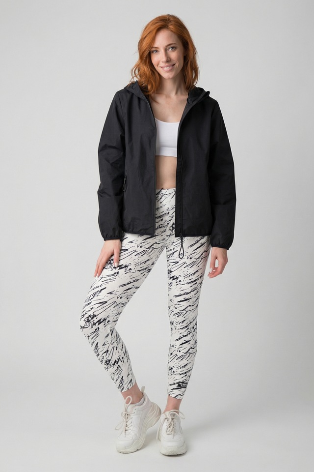 Alife & Kickin Sommerjacke »Damen SolveidAK A Übergangsjacke, Jacke« leichte Übergangsjacke mit Kapuze aus recyceltem Materialmix