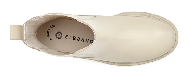 Elbsand Stiefelette »Chelseaboots, Schlupfstiefel, Lederstiefelette, Herbststiefelette« NEU Bikerboots aus Leder mit Stretch-Einsätzen & leichter Profilsohle