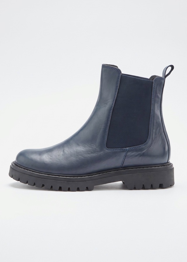 Elbsand Stiefelette »Chelseaboots, Schlupfstiefel, Lederstiefelette, Herbststiefelette« NEU Bikerboots aus Leder mit Stretch-Einsätzen & leichter Profilsohle