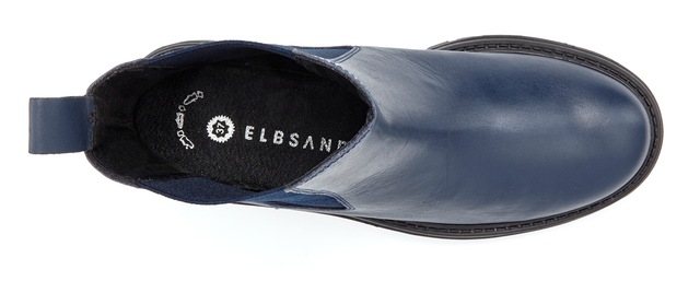 Elbsand Stiefelette »Chelseaboots, Schlupfstiefel, Lederstiefelette, Herbststiefelette« NEU Bikerboots aus Leder mit Stretch-Einsätzen & leichter Profilsohle