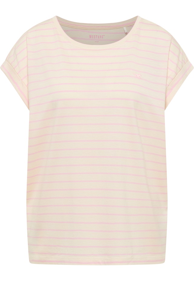 MUSTANG Kurzarmshirt »Damen Style Lesley«