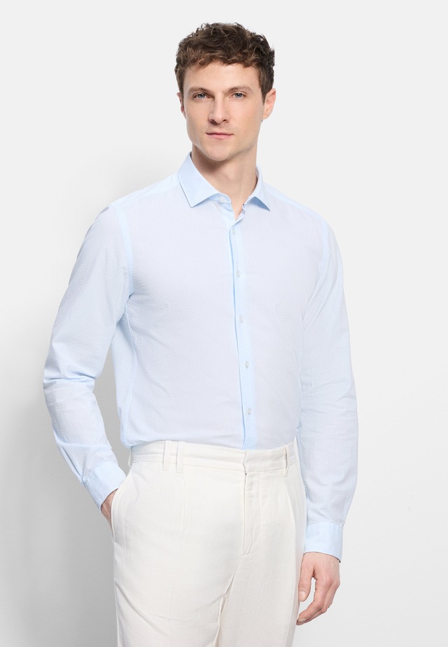 OLYMP Businesshemd »OLYMP Level Five garment washed, Body Fit, Kent«