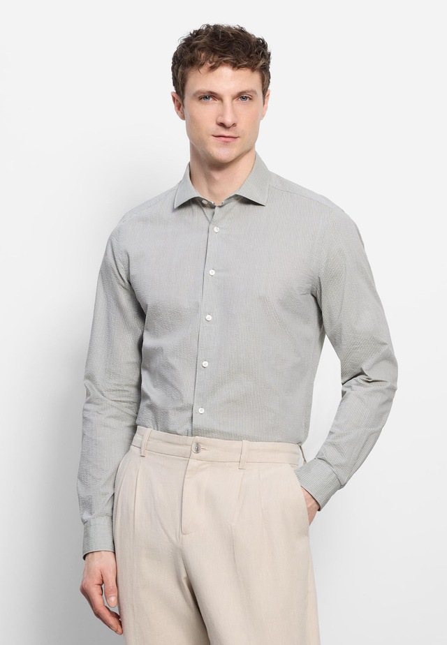 OLYMP Businesshemd »OLYMP Level Five garment washed, Body Fit, Kent«