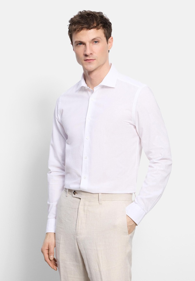 OLYMP Businesshemd »OLYMP Level Five garment washed, Body Fit, Kent«