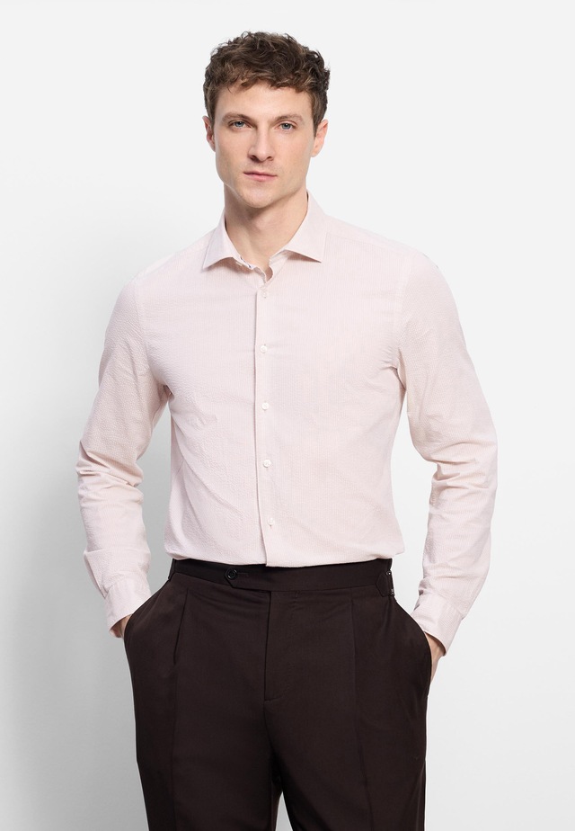 OLYMP Businesshemd »OLYMP Level Five garment washed, Body Fit, Kent«