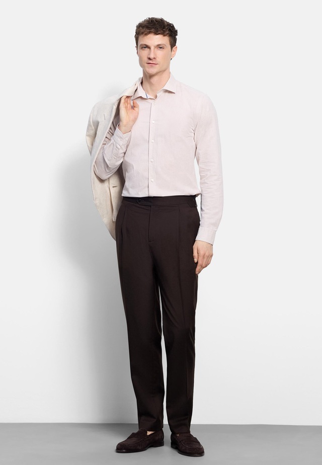 OLYMP Businesshemd »OLYMP Level Five garment washed, Body Fit, Kent«