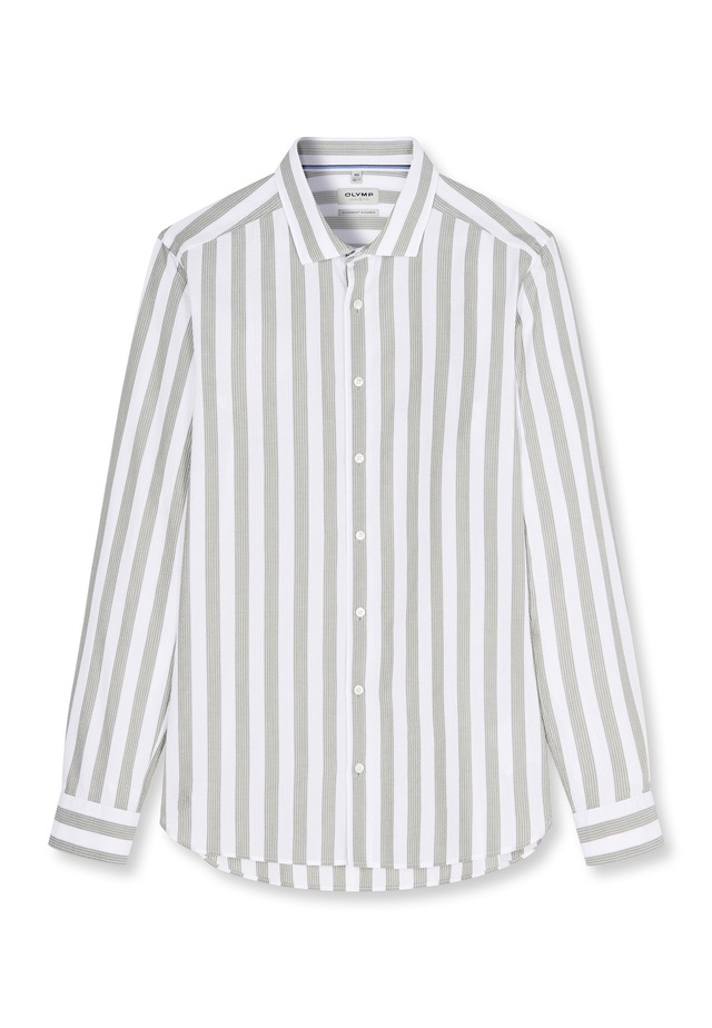 OLYMP Businesshemd »OLYMP Level Five garment washed, Body Fit, Kent«