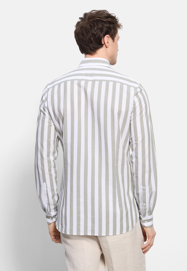 OLYMP Businesshemd »OLYMP Level Five garment washed, Body Fit, Kent«