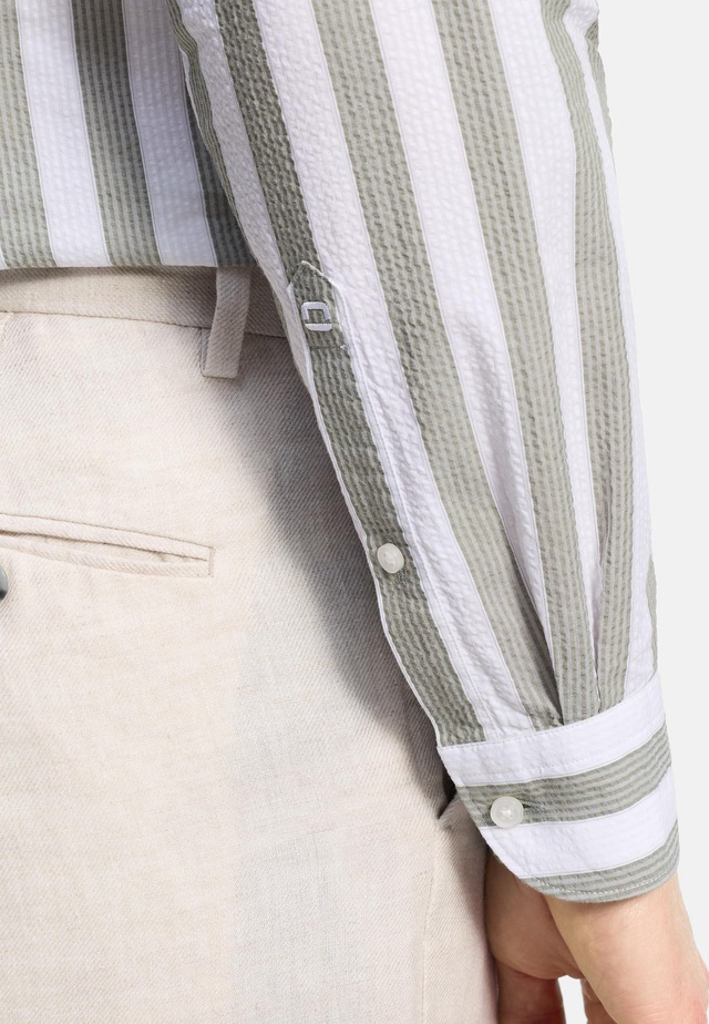 OLYMP Businesshemd »OLYMP Level Five garment washed, Body Fit, Kent«