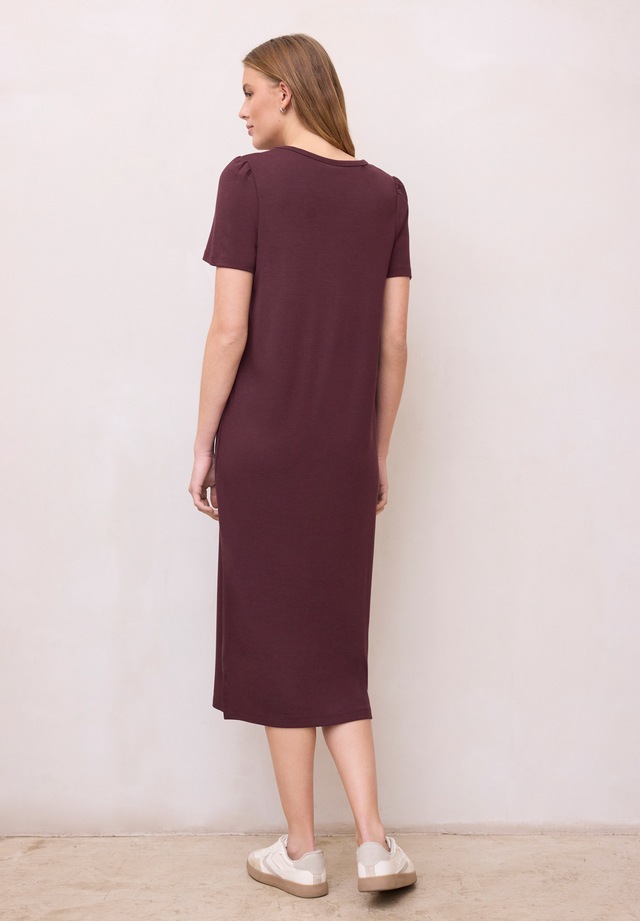 STREET ONE STUDIO Midikleid Ohne Taschen in Unifarbe