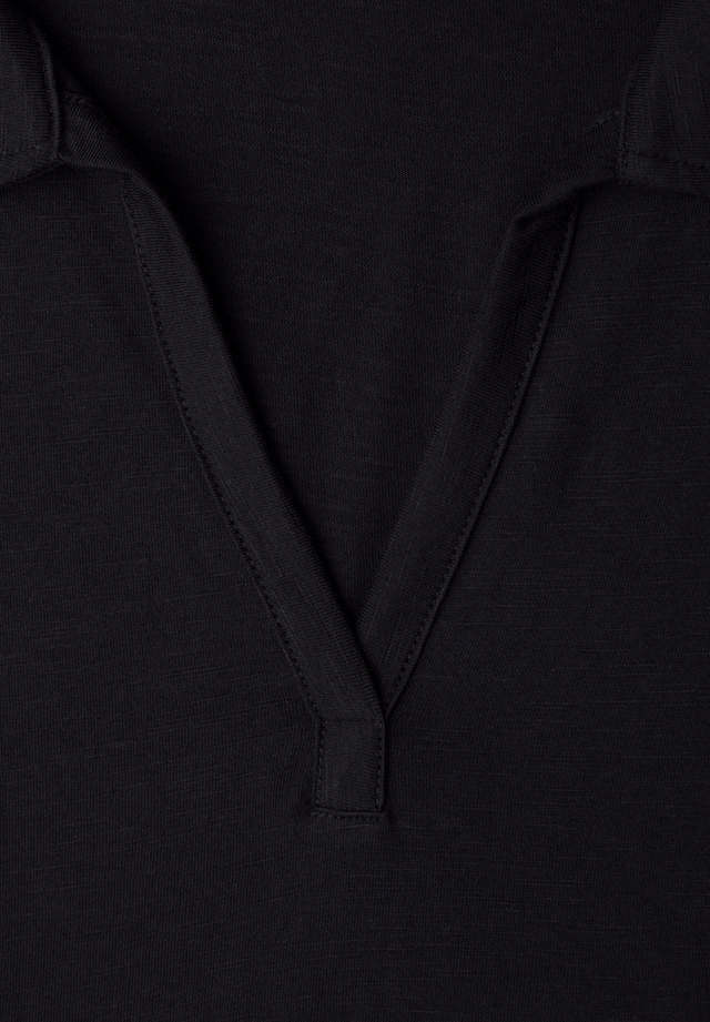 STREET ONE Poloshirt im soften Baumwoll-Mix