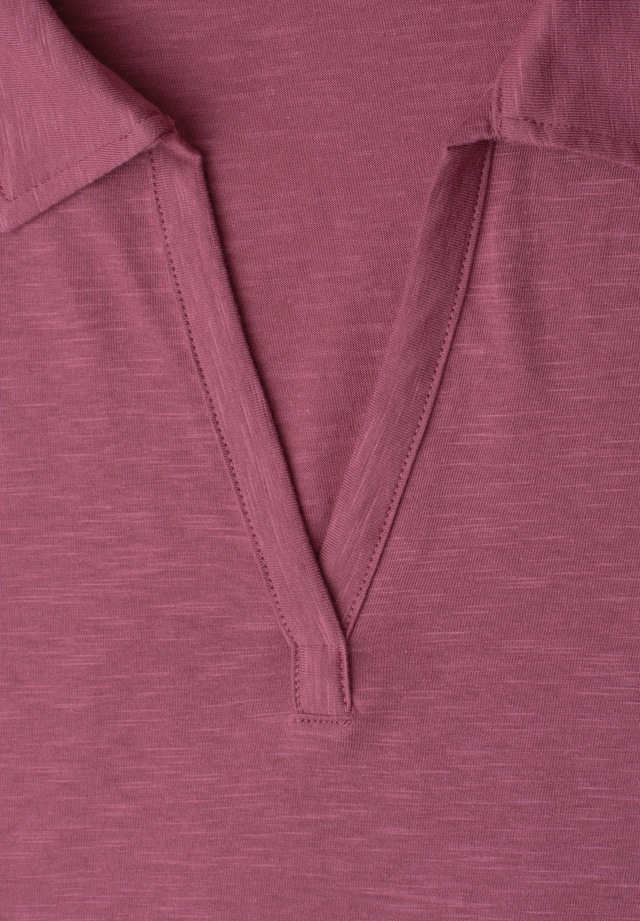 STREET ONE Poloshirt im soften Baumwoll-Mix