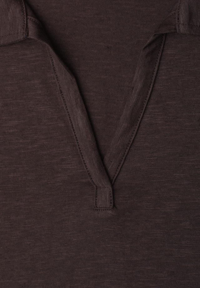 STREET ONE Poloshirt im soften Baumwoll-Mix