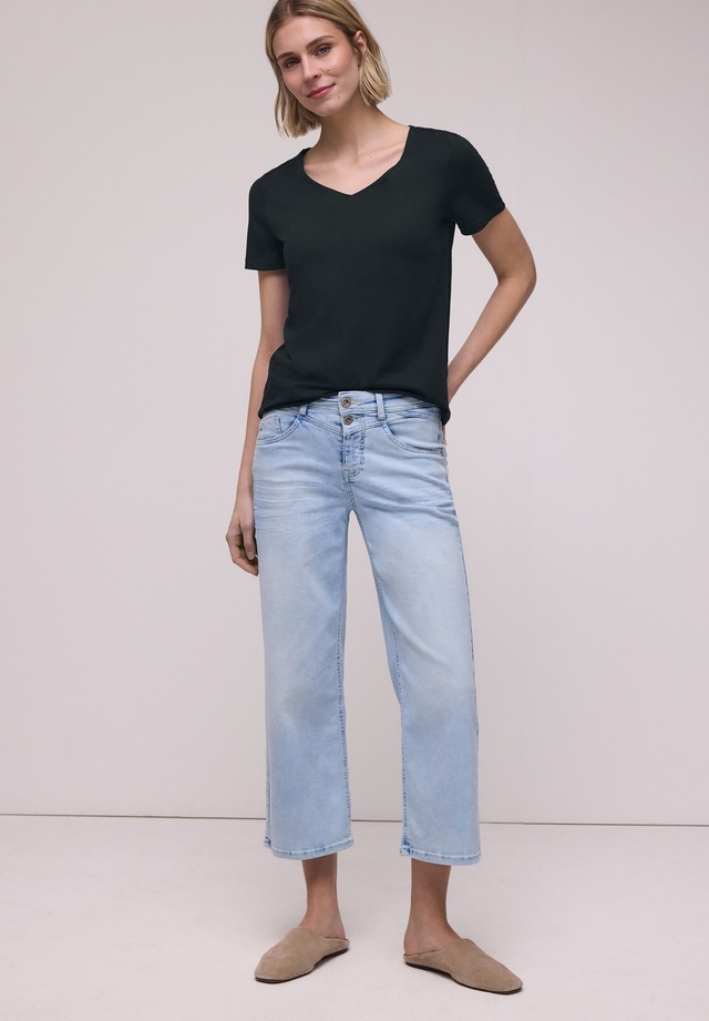 STREET ONE V-Shirt mit V-Ausschnitt