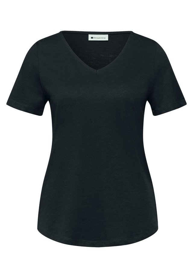 STREET ONE V-Shirt mit V-Ausschnitt