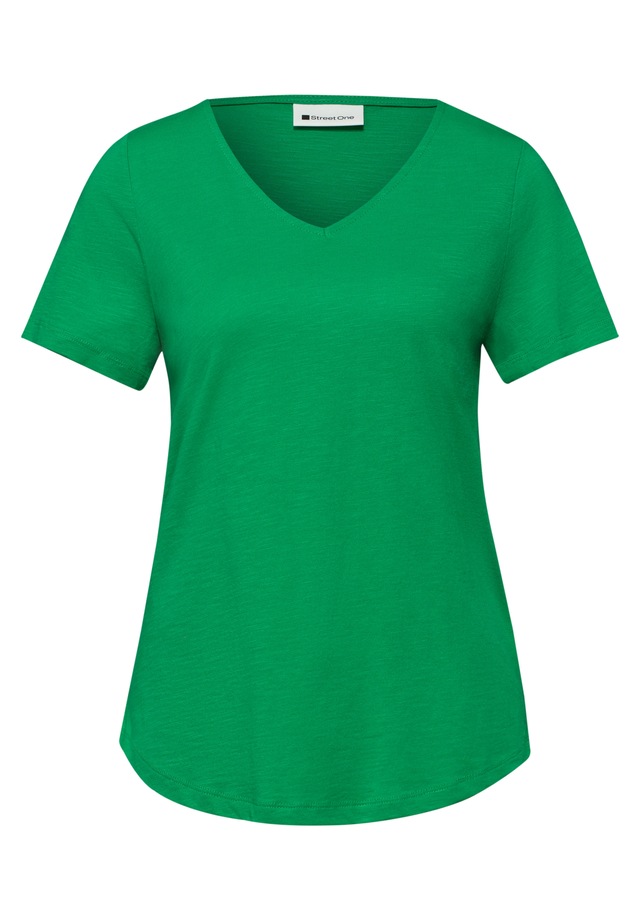 STREET ONE V-Shirt mit V-Ausschnitt