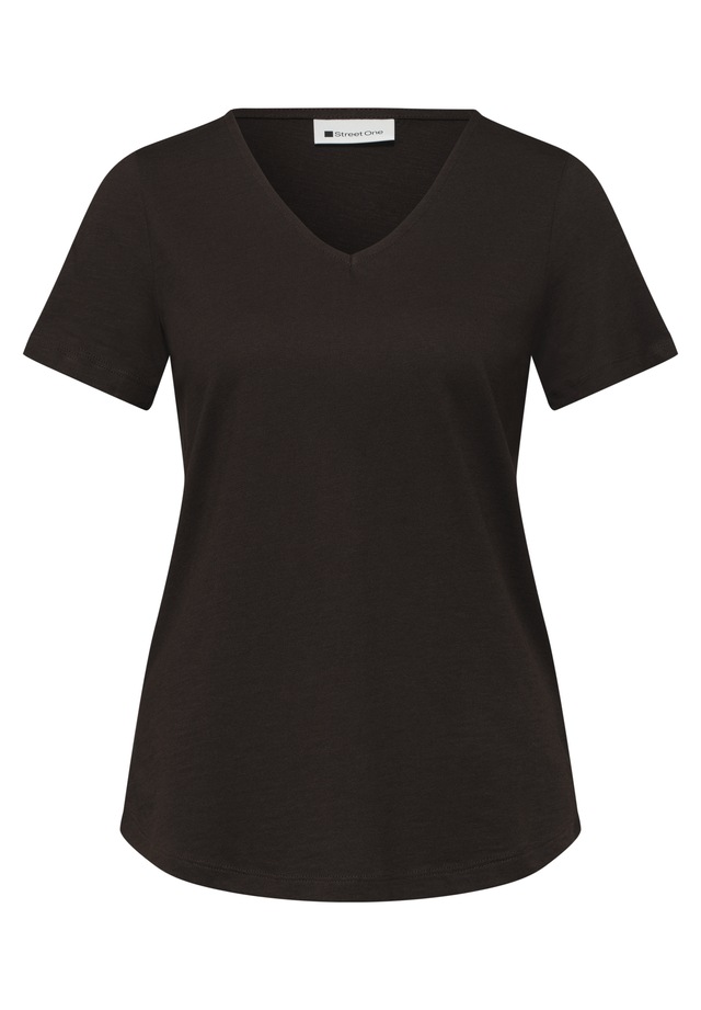 STREET ONE V-Shirt mit V-Ausschnitt