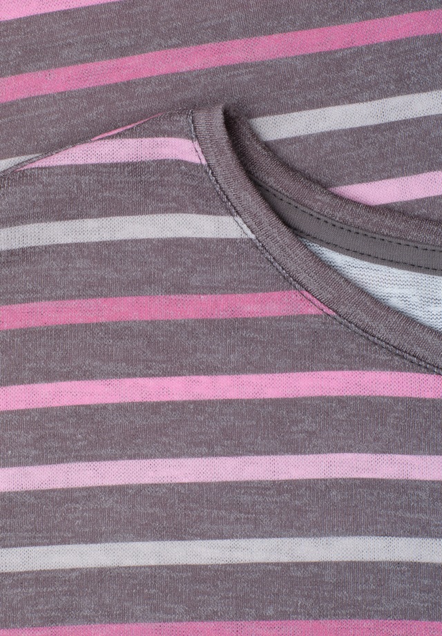 STREET ONE T-Shirt mit Rundhalsausschnitt