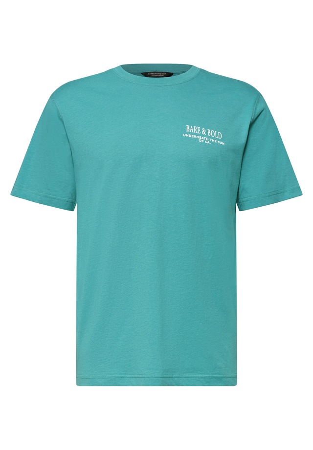 STREET ONE MEN T-Shirt mit Rundhalsausschnitt