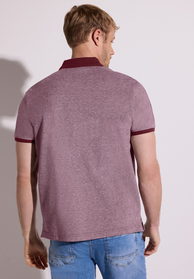 STREET ONE MEN Poloshirt mit Farbakzenten