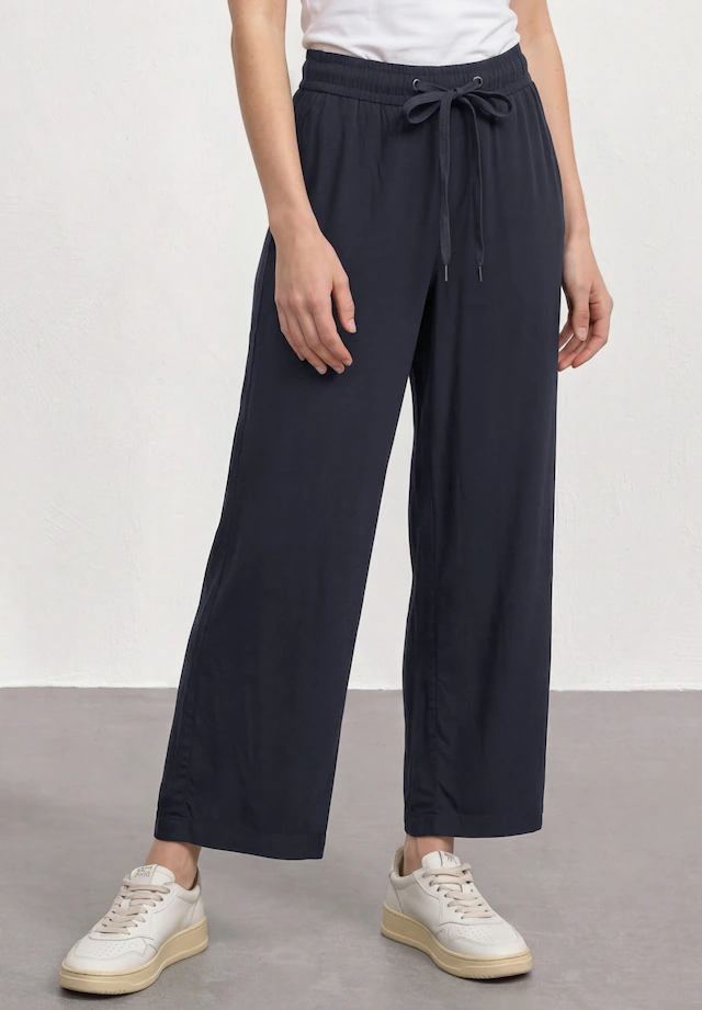STREET ONE Stoffhose mit Wide Legs