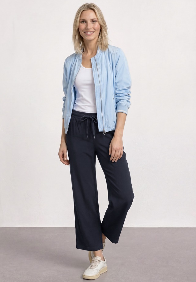 STREET ONE Stoffhose mit Wide Legs