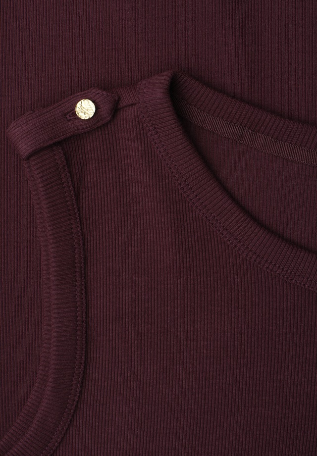 STREET ONE STUDIO Ripptanktop mit Rundhalsausschnitt