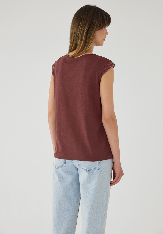 STREET ONE STUDIO Rundhalsshirt mit Häkel-Deko