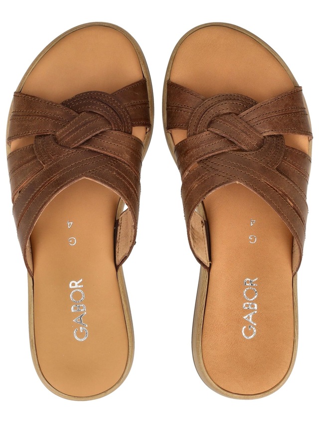 Gabor Comfort Pantolette »Gabor Comfort Pantoletten Glattleder«